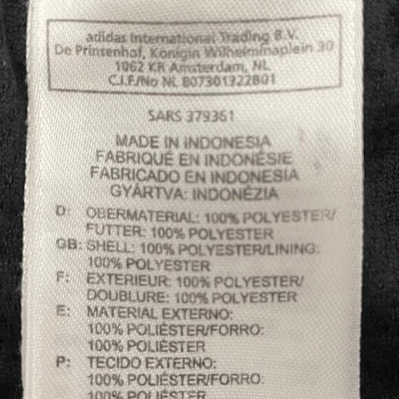 Adidas Supernova Clima365 Poly Running Track Shorts w Liner Black & Silver Sz M - Picture 9 of 11